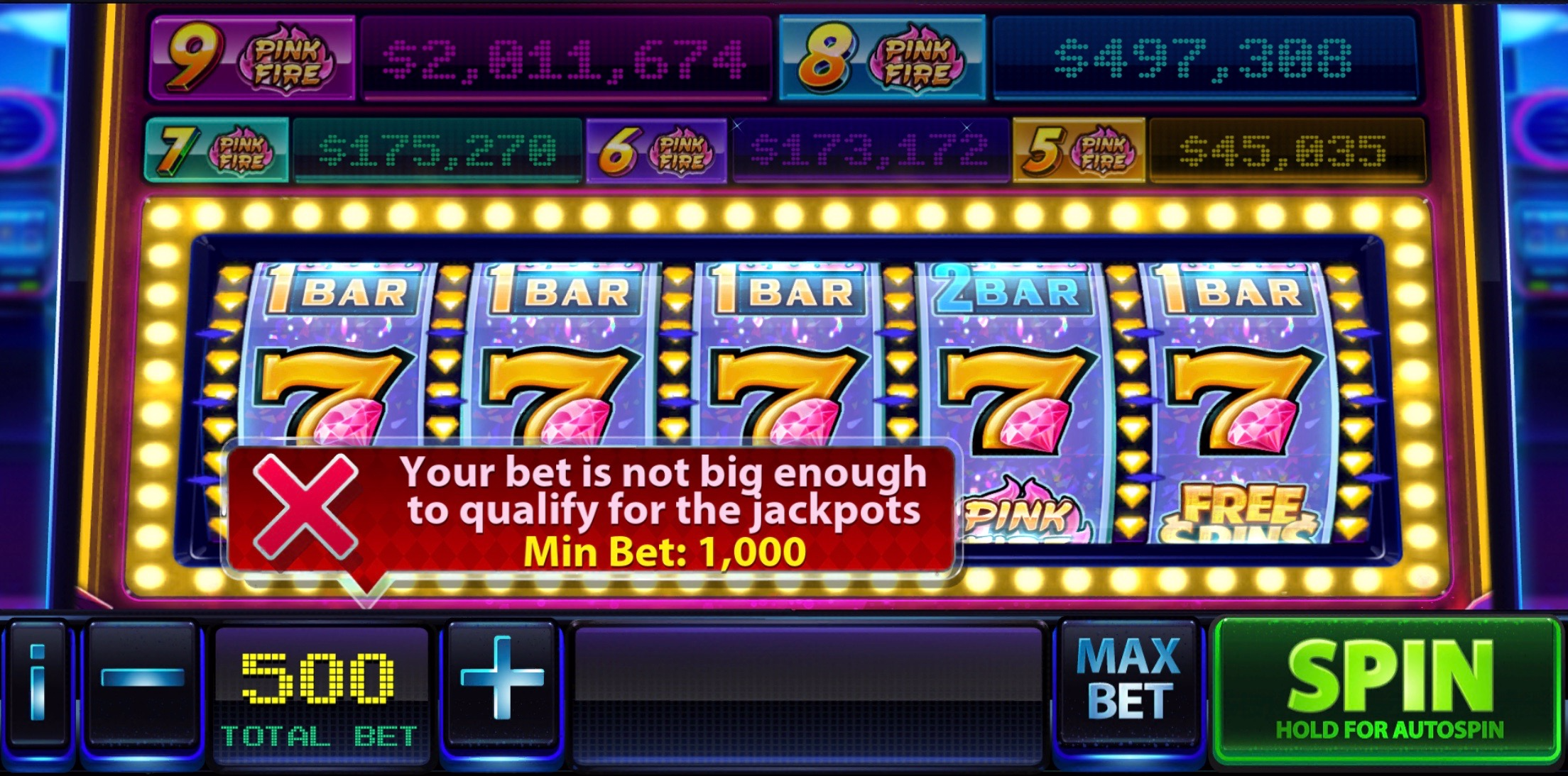 progressive slots online jackpot odessa